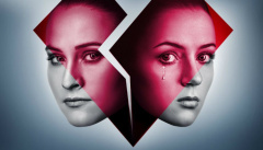 Обручка з рубіном