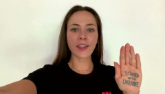 Українські артисти виконали Гімн України