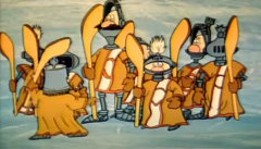 Как казаки в хоккей играли