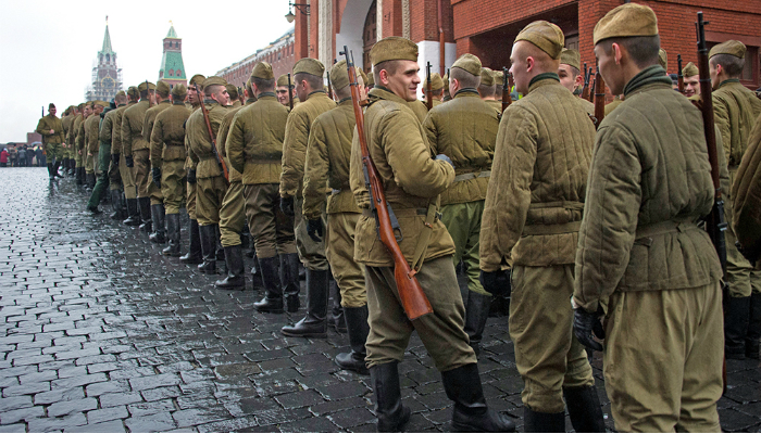 Марш посвященный годовщине парада 1941 года Москва. Красная площадь