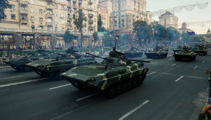 Парад ко Дню Независимости Украины 2018 Военный парад в Киеве