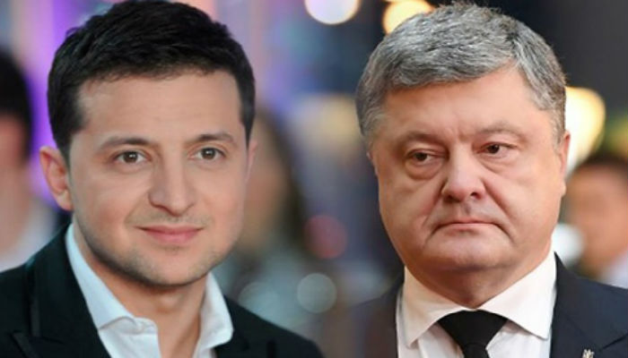 Спор Порошенко с Зеленским Телефонный разговор в эфире